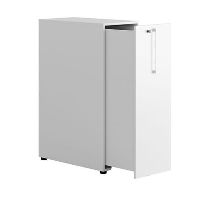 Towerskåp vänster 80x42x120cm - vit