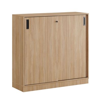 Skjutdörrskåp 120x40x107,5cm - Urban oak stomme och dörrar