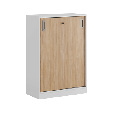 Skjutdörrskåp 80x40x107,5cm - ek