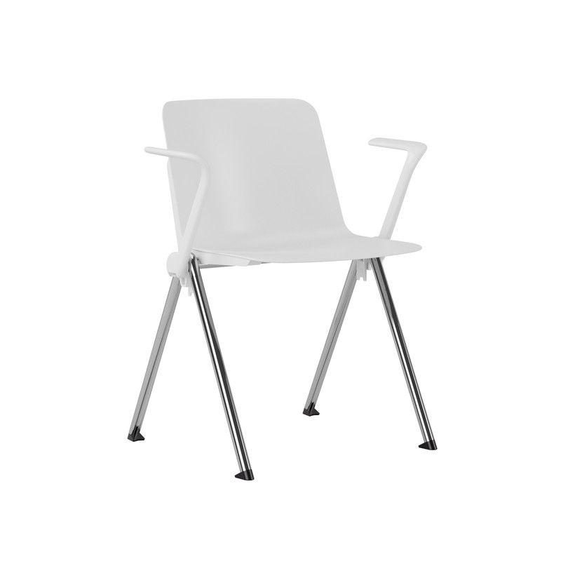 Vittoria med armstöd - Stapelbar stol i snygg design