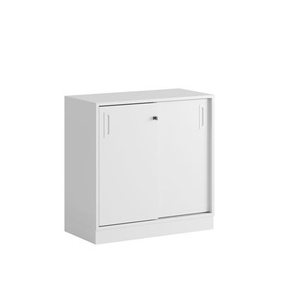 Skjutdörrskåp 80x40x72cm - vit