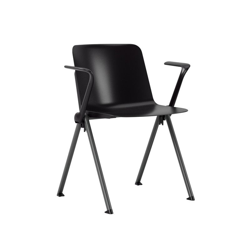 Vittoria med armstöd - Stapelbar stol i snygg design