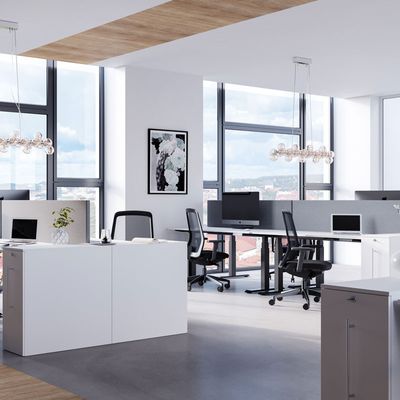 Two - Höj & sänkbara stativ med 2 motorer