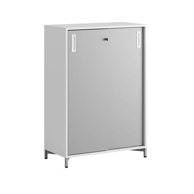 Skjutdörrskåp 80x40x107,5cm - grå