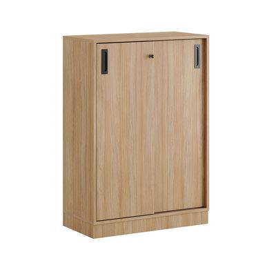 Skjutdörrskåp 80x40x107,5cm - Urban oak stomme/urban oak dörrar