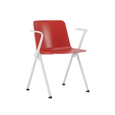 Vittoria med armstöd - Stapelbar stol i snygg design