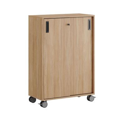 Skjutdörrskåp 80x40x107,5cm - Urban oak stomme/urban oak dörrar