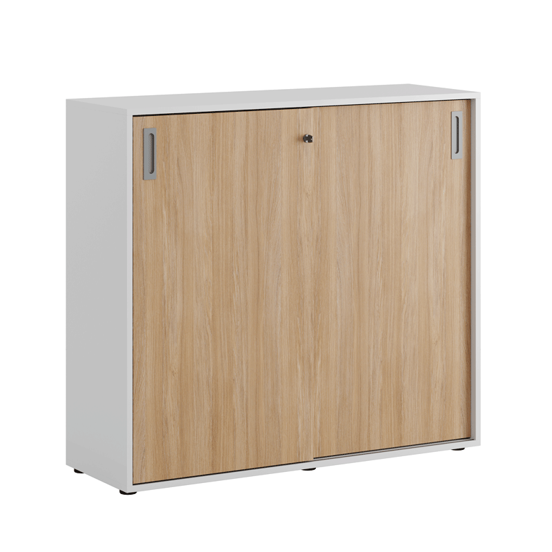 Skjutdörrskåp 120x40x107,5cm - Ek