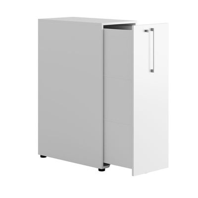 Towerskåp vänster 80x42x120cm - vit