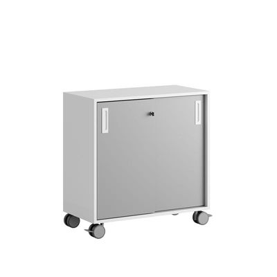 Skjutdörrskåp 80x40x72cm - grå