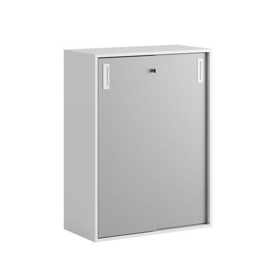 Skjutdörrskåp 80x40x107,5cm - grå