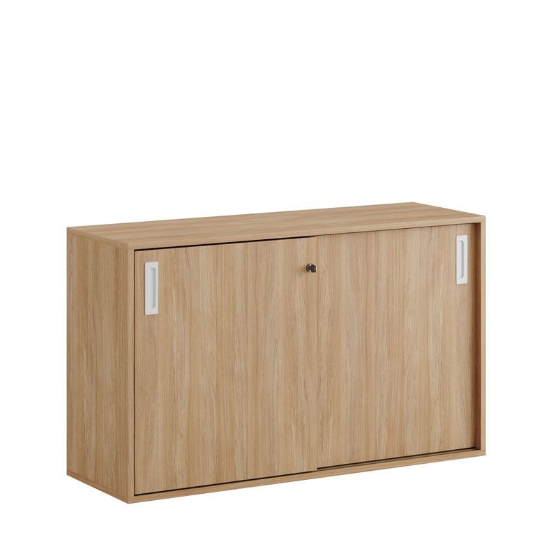 Skjutdörrskåp 120x40x72cm - Urban oak stomme/urban oak dörrar