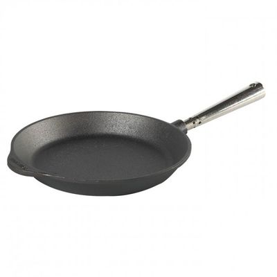 Skeppshult Stekpanna Med Stålhandtag Dia 18 cm Gjutjärn