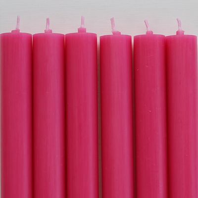Rustikljus med platt topp CERISE 120 pack