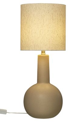 ELEANA bordslampa, brun/beige