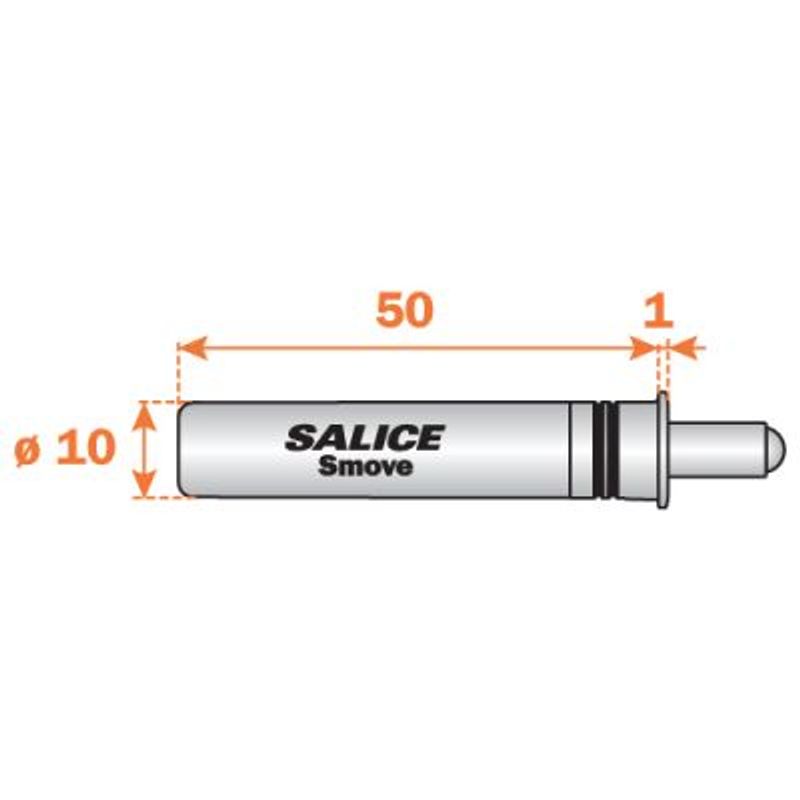 Luckdämpare "SMOVE" D006SNG 10 pack