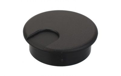 Kabelgenomföring Ø 60 mm Svart 2 pack