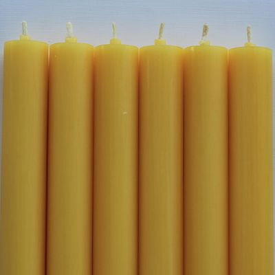 Rustikljus med platt topp LJUS MAJS  120 pack
