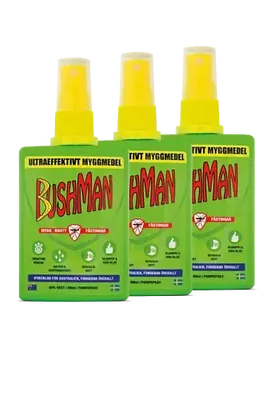 Bushman Myggmedel Spray 90 ml 3 pack