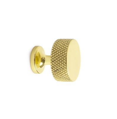 Knopp Lexington Polerad mässing 30 mm