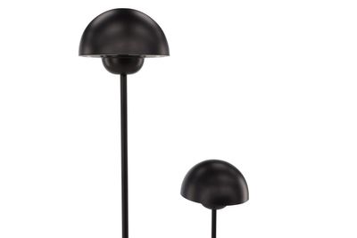 LYCKORNA Golvlampa Svart