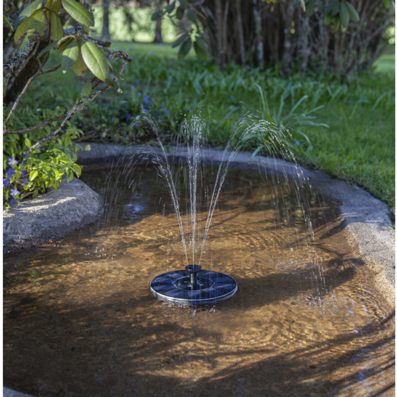 SOLCELLSDEKORATION FOUNTAIN