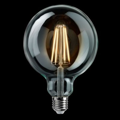 3-stegs Dimbar Glob125 klar 7W E27 2200K Minne 6 PACK
