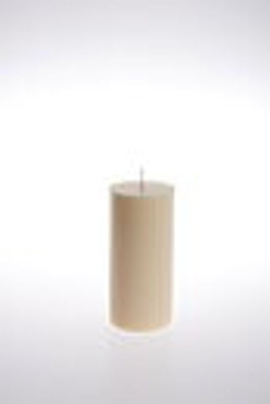 ELFENBEN Blockljus stearin 7x15cm SVANEN 12 pack
