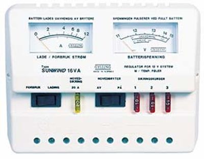 Solcellsregulator Sunwind 16VA