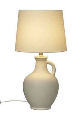 ATHENA bordslampa, naturvit