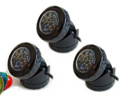 Aqualight LED Spotlight 1.6 w 3 pack