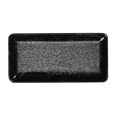 Tallrik 35x15cm svart 6 pack