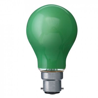 Normal grön B22 40W 10 pack