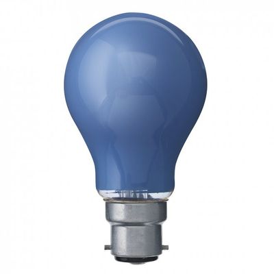 Normal blå B22 40W 10 pack