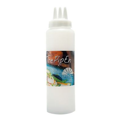 Satake Trepipen Dressingflaska med 3 pipar, 25 cl 24 pack
