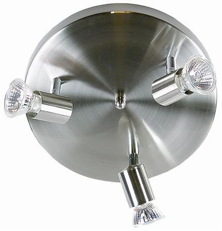 Spotlight erika satin 3 x 50watt gu10
