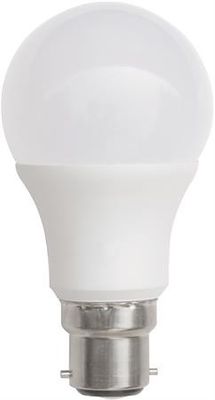 LED lampa Normal 5,5 watt B22 230 volt 10 pack