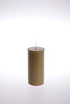 BEIGE Blockljus stearin 7x11cm SVANEN 12 pack