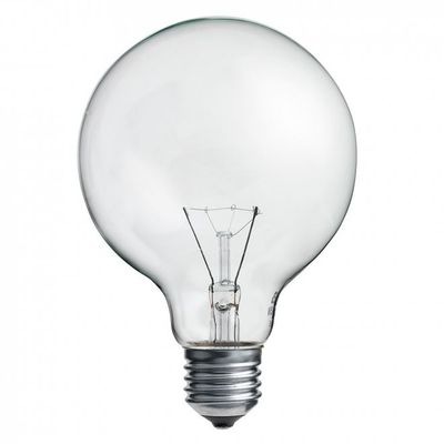 Glob 100 klar E27 40W 10 pack