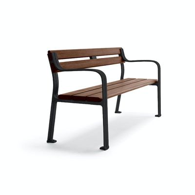 Soffa Byarums Joy Svart m Oljad mahogny