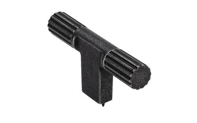 Knopp 'T-Art' Järnfinish Räfflad