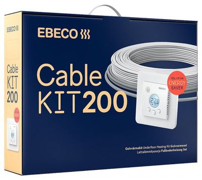 Golvvärmekabel Kit Ebeco 260 Watt 23,0 meter