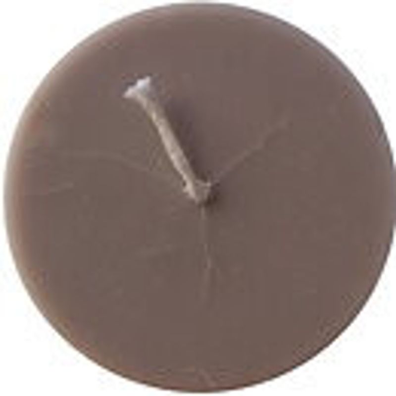 LJUSGRÅ Blockljus stearin 7x15cm SVANEN 12 pack