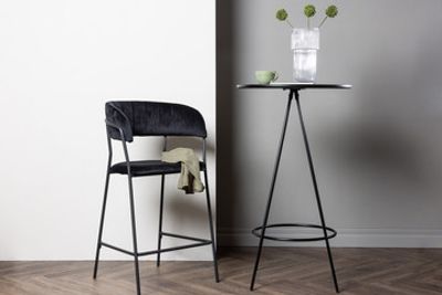 BISTRO Barbord ⌀60  Svart