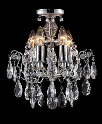 Kristallplafond krom