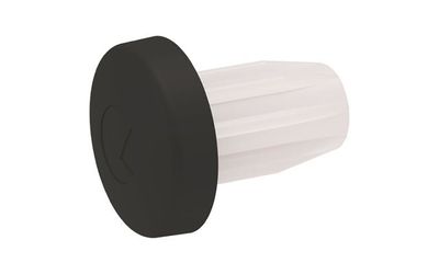 Luckdämpare 'Bi-Material' med Ø5 mm Tapp Antracit 10 pack