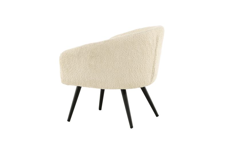 FLUFFY Barnfåtölj Vit