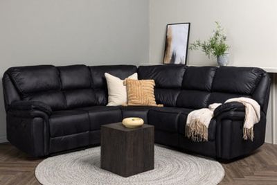 SARANDA Reclinersoffa Svart