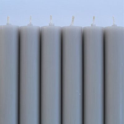 Rustikljus med platt topp LJUS LIN 120 pack