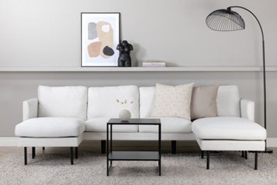 ZOOM Divansoffa Ljusbeige